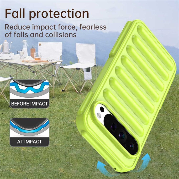 For Google Pixel 9 Pro XL Case Protective TPU Phone Cover - Green