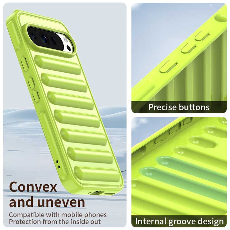 For Google Pixel 9 Pro XL Case Protective TPU Phone Cover - Green