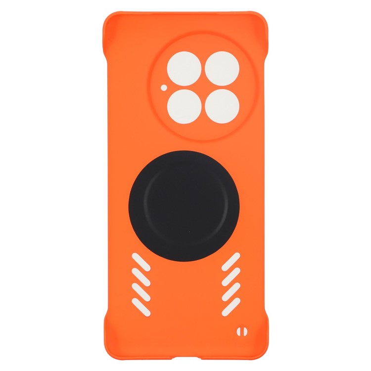 For OnePlus 13 Case Hard PC Frameless Heat Dissipation Phone Cover - Orange