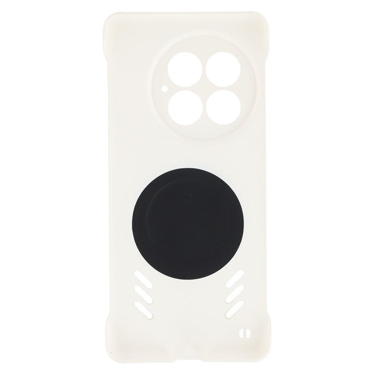 For OnePlus 13 Case Hard PC Frameless Heat Dissipation Phone Cover - White