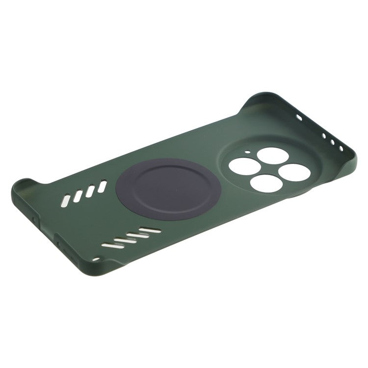 For OnePlus 13 Case Hard PC Frameless Heat Dissipation Phone Cover - Green