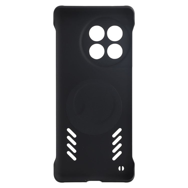 For OnePlus Ace 2 5G / 11R 5G Case Hard PC Frameless Heat Dissipation Phone Cover - Black