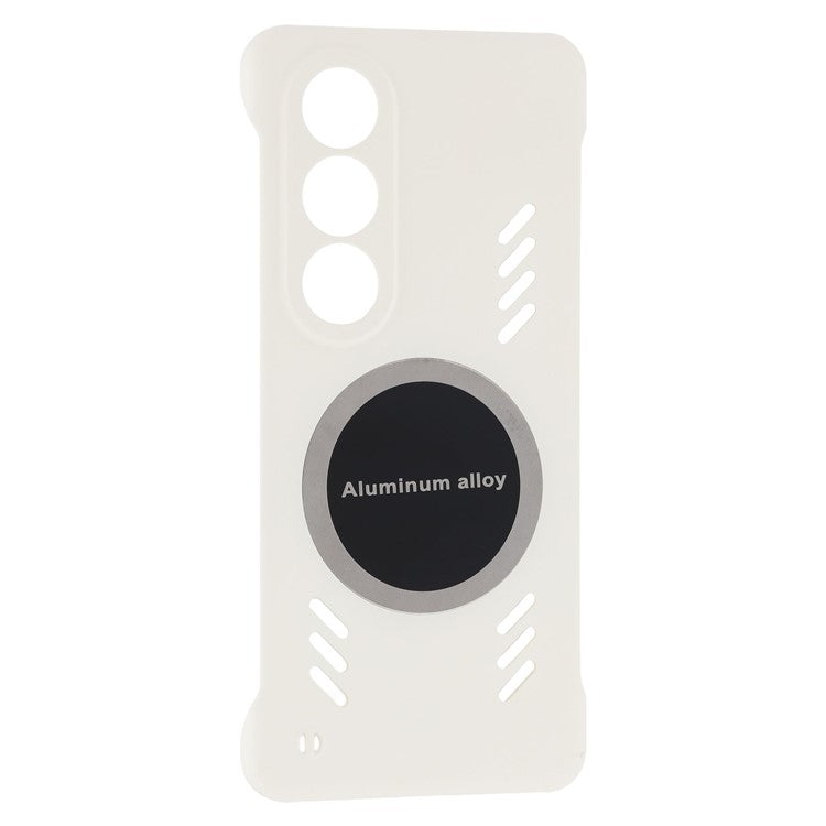 For OnePlus Ace 3V 5G Case Hard PC Frameless Heat Dissipation Phone Cover - White