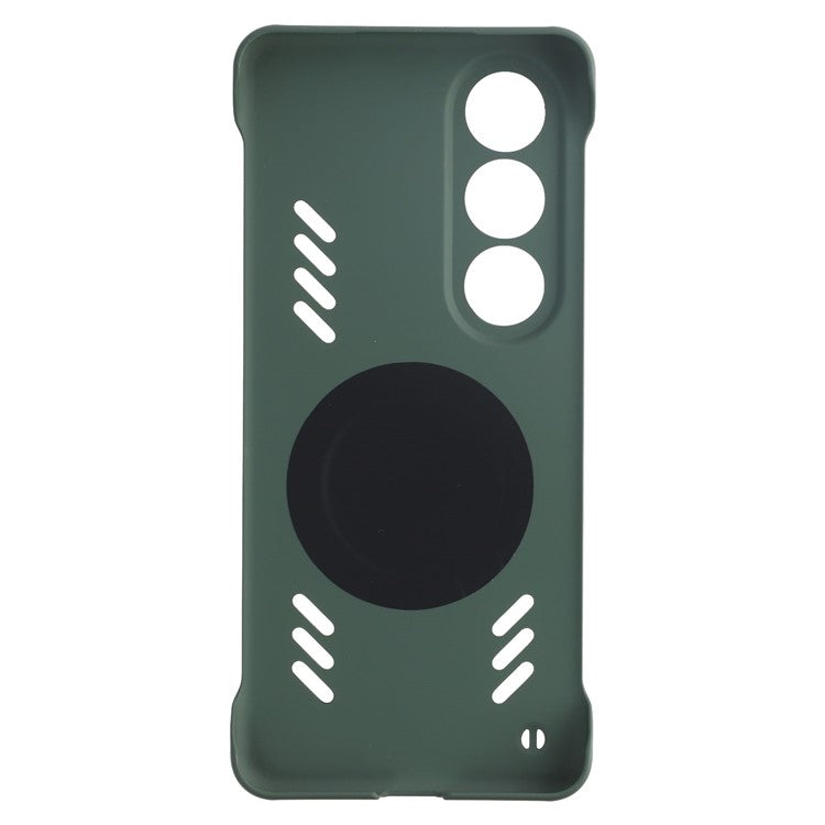 For OnePlus Ace 3V 5G Case Hard PC Frameless Heat Dissipation Phone Cover - Green