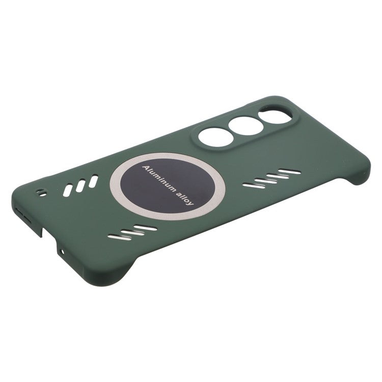 For OnePlus Ace 3V 5G Case Hard PC Frameless Heat Dissipation Phone Cover - Green