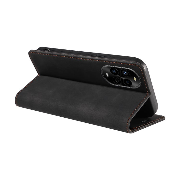 BETOPNICE 003 For Huawei nova 13 Pro 5G Wallet Case Leather Phone Cover with Stand - Black