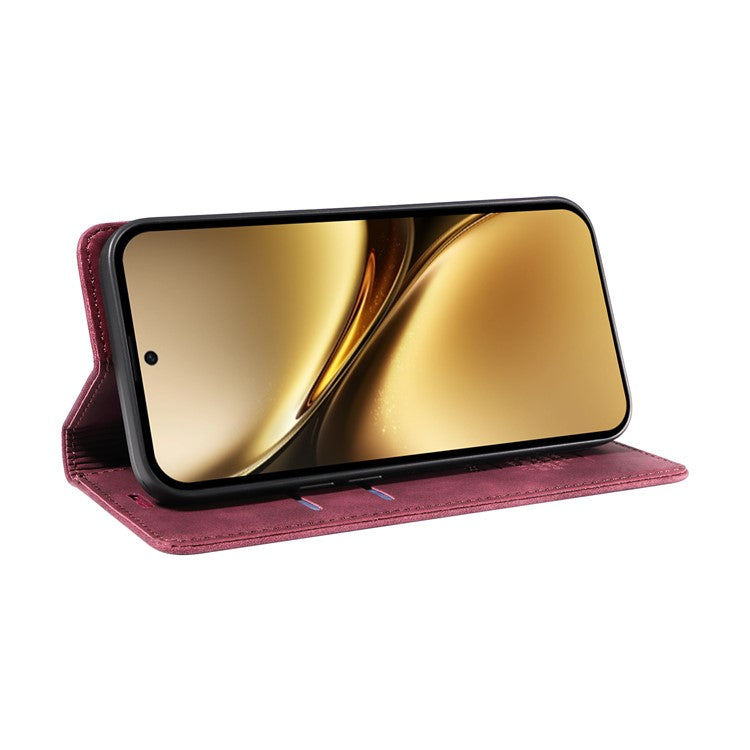 BETOPNICE 003 For vivo X200 Pro 5G Wallet Case Leather Phone Cover with Stand - Red