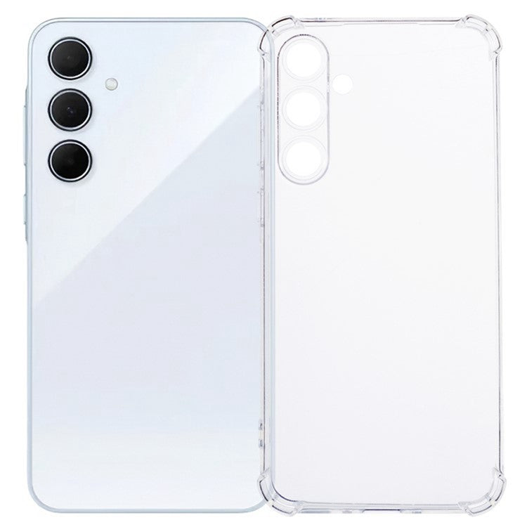 For Samsung Galaxy A56 5G Phone Case Reinforced Four Corner Anti-Drop Clear TPU Cover