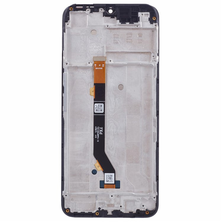 For TECNO Spark 8P KG7H, KG7 Grade C LCD Screen and Digitizer Assembly + Frame Part (Without Logo)