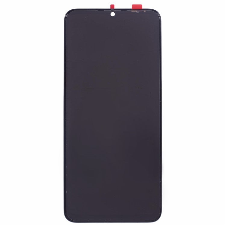 For TECNO Pop 7 BF6 Grade C LCD Screen and Digitizer Assembly + Frame Part (Without Logo)