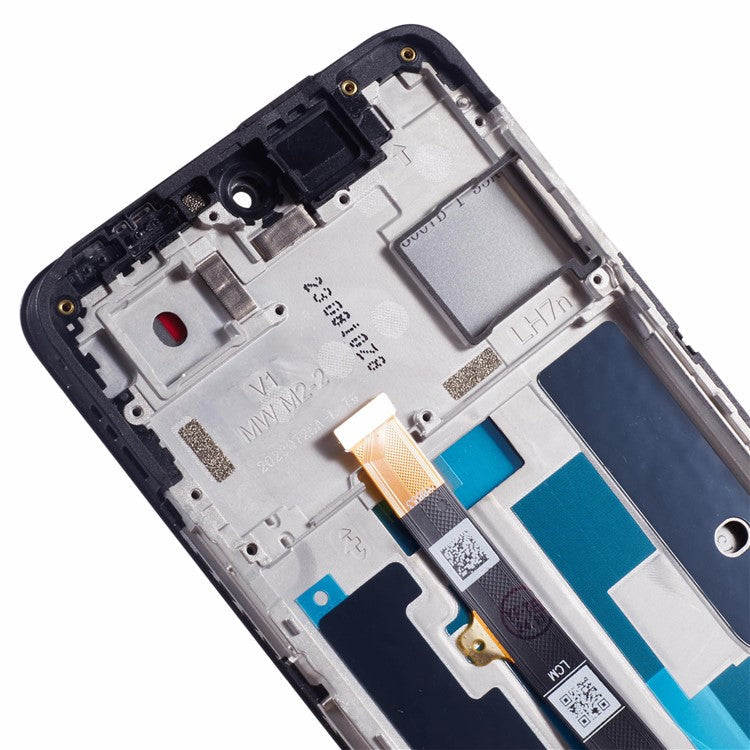 For TECNO Pova 5 4G LH7n Grade C LCD Screen and Digitizer Assembly + Frame Part (Without Logo)