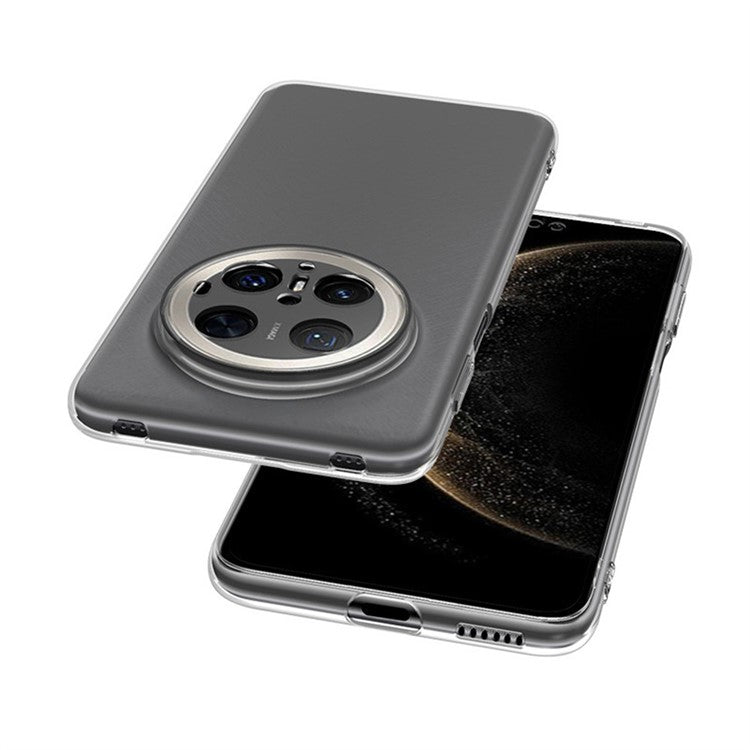 For Huawei Mate 70 Pro / Mate 70 Pro+ Clear Phone Case Ultra-Thin Flexible TPU Back Cover