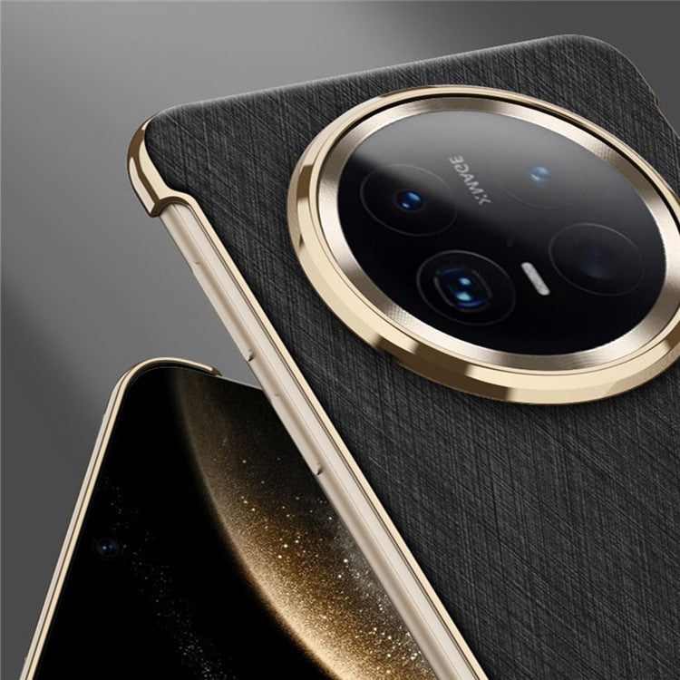 GKK For Huawei Mate 70 Pro / 70 Pro+ Case Compatible with MagSafe Electroplating Phone Cover - Black