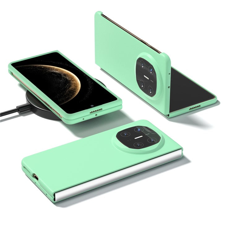 For Huawei Mate X6 Case Skin-Touch Texture Hard PC Folding Phone Cover - Light Green