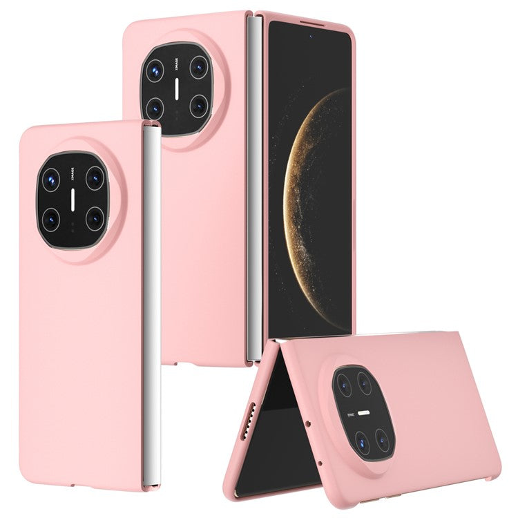For Huawei Mate X6 Case Skin-Touch Texture Hard PC Folding Phone Cover - Pink