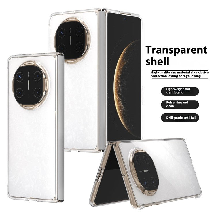 For Huawei Mate X6 Clear Case Anti-Drop Hard PC Phone Cover