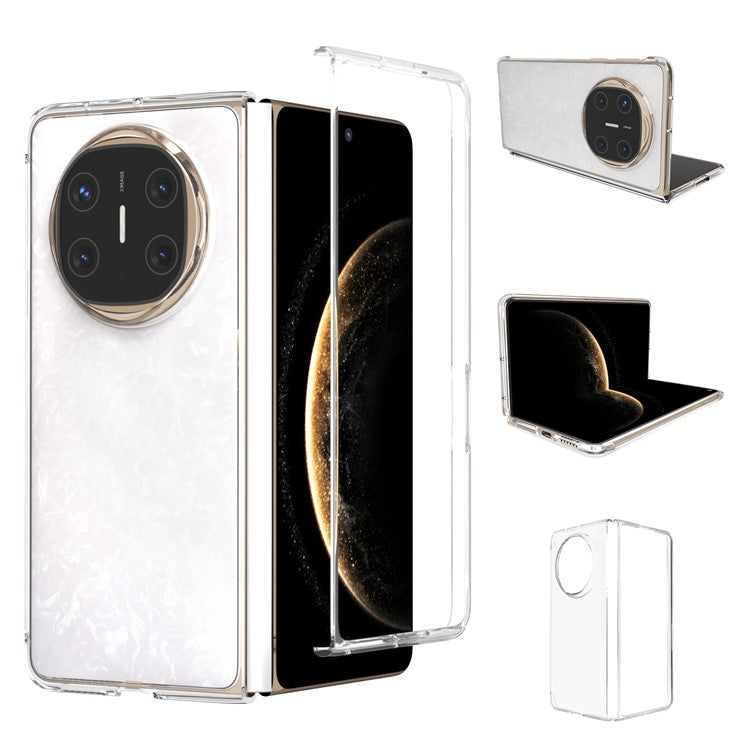 For Huawei Mate X6 Clear Case Anti-Drop Hard PC Phone Cover