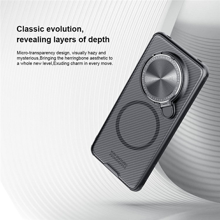 NILLKIN Camshield Prop Series for Huawei Mate 70 Pro+  /  Mate 70 Pro Case Compatible with MagSafe TPU+PC Phone Cover with Slider Camera