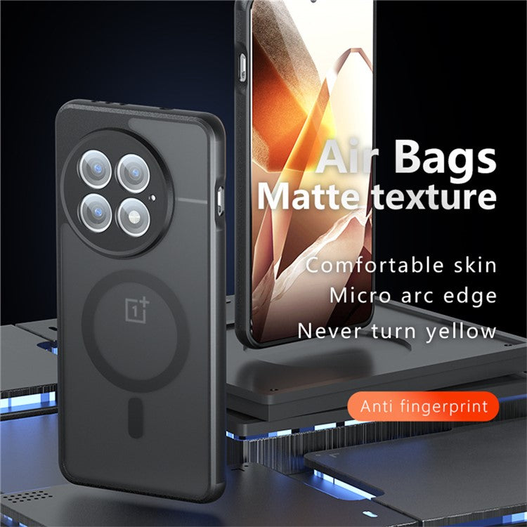 For OnePlus 13 Case Compatible with MagSafe TPU+PC Matte Phone Cover