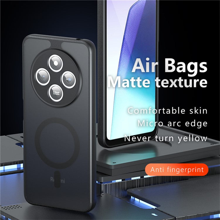 For Xiaomi Poco C75 4G / 14R 5G / 14C 4G Case Compatible with MagSafe TPU+PC Matte Phone Cover