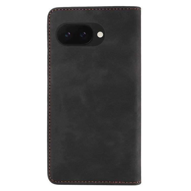 BETOPNICE 003 For Google Pixel 9a Wallet Case Leather Phone Cover with Stand - Black