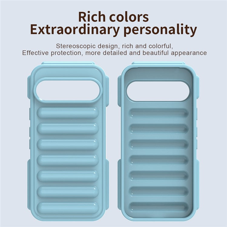 For Google Pixel 9 / 9 Pro Case Protective TPU Phone Cover - Blue