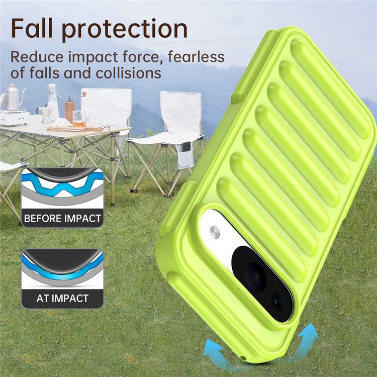 For Google Pixel 9 / 9 Pro Case Protective TPU Phone Cover - Green