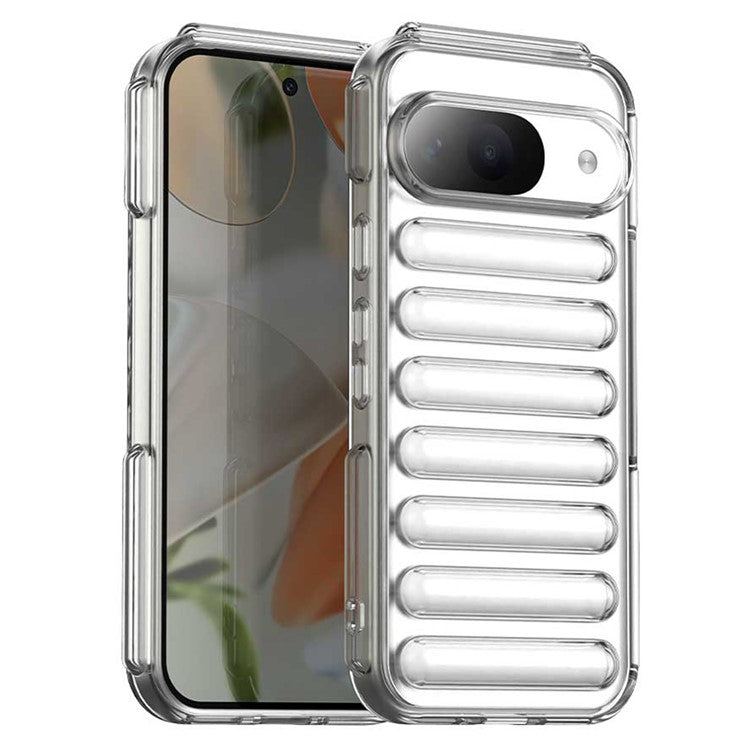 For Google Pixel 9 / 9 Pro Case Protective TPU Phone Cover - Transparent