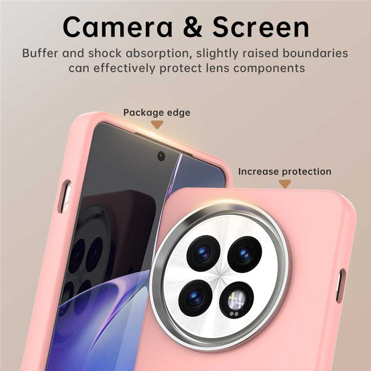 For OnePlus 13 Case TPU + TPE Anti Drop Protection Phone Cover - Pink