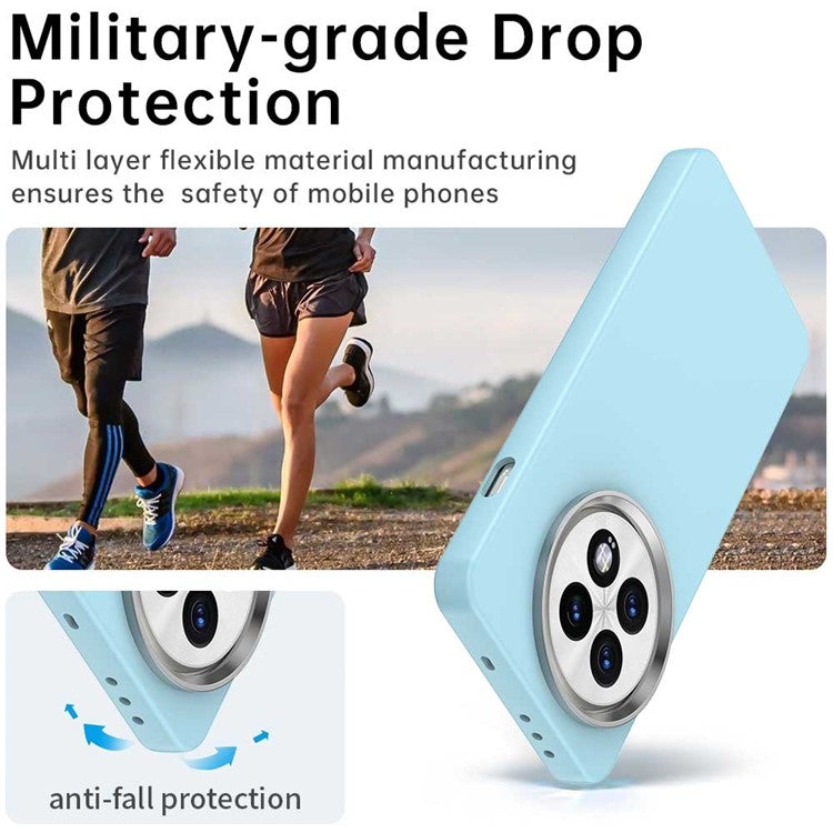 For OnePlus 13 Case TPU + TPE Anti Drop Protection Phone Cover - Blue