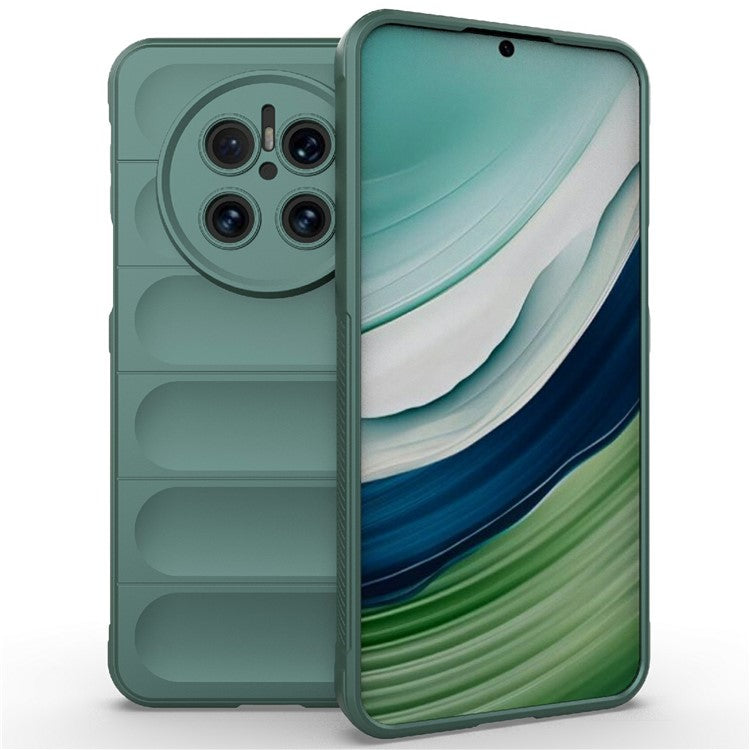 For Huawei Mate 70 Case Anti-Drop Soft TPU Rugged Phone Back Cover - Green