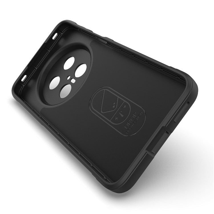For Huawei Mate 70 Pro+ / Mate 70 Pro Case Anti-Drop Soft TPU Rugged Phone Back Cover - Black