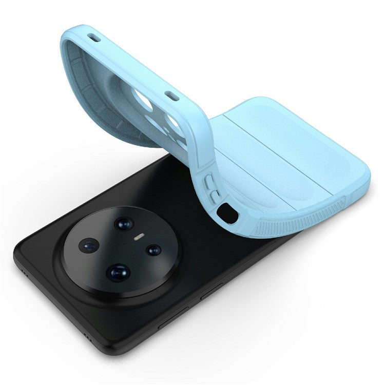 For Huawei Mate 70 Pro+ / Mate 70 Pro Case Anti-Drop Soft TPU Rugged Phone Back Cover - Baby Blue