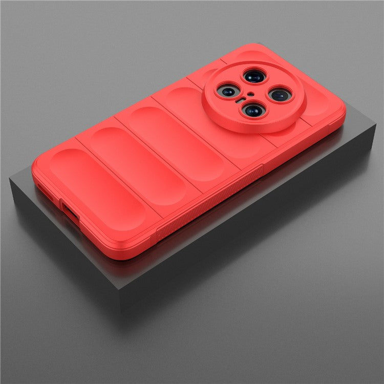 For Huawei Mate 70 Pro+ / Mate 70 Pro Case Anti-Drop Soft TPU Rugged Phone Back Cover - Red