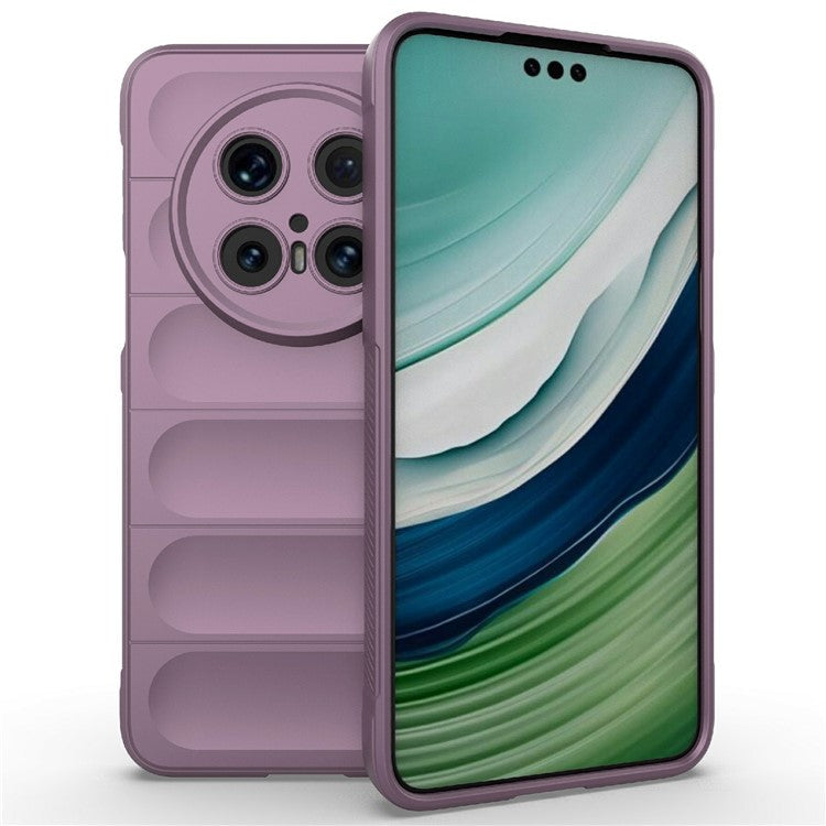 For Huawei Mate 70 Pro+ / Mate 70 Pro Case Anti-Drop Soft TPU Rugged Phone Back Cover - Light Purple