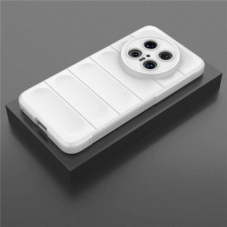 For Huawei Mate 70 Pro+ / Mate 70 Pro Case Anti-Drop Soft TPU Rugged Phone Back Cover - White