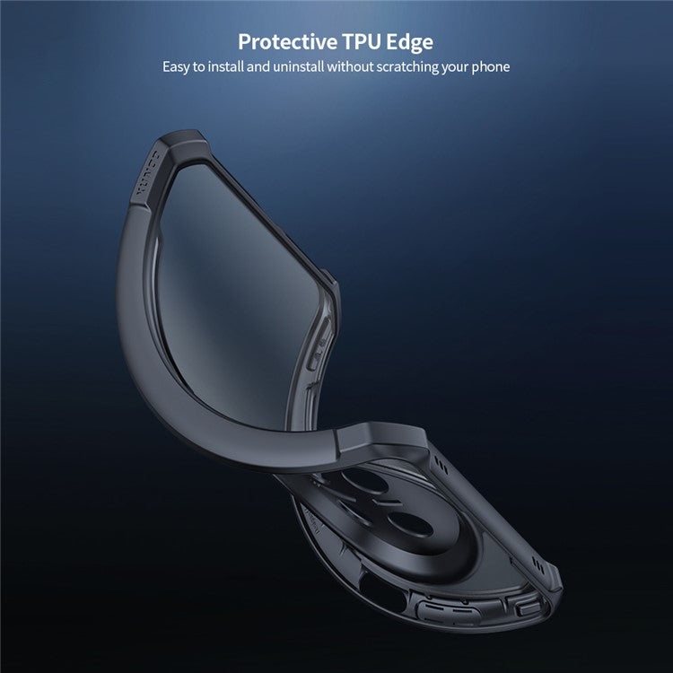 XUNDD For Huawei Mate 70 Case Dropproof TPU + Acrylic Clear Back Phone Cover