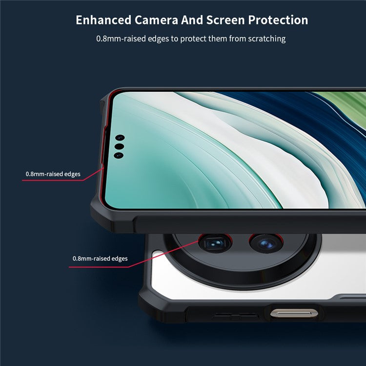 XUNDD For Huawei Mate 70 Pro+ / Mate 70 Pro Case Dropproof TPU + Acrylic Clear Back Phone Cover