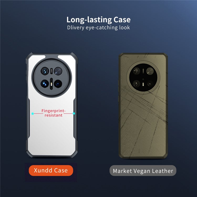 XUNDD For Huawei Mate 70 Pro+ / Mate 70 Pro Case Dropproof TPU + Acrylic Clear Back Phone Cover