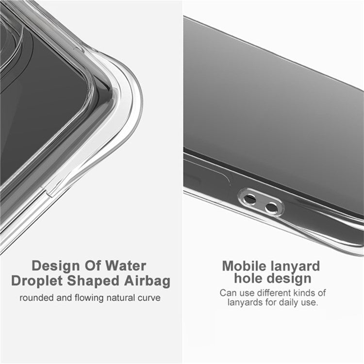 IMAK For Huawei Mate 70 Pro+ / Mate 70 Pro Case TPU Phone Cover Airbag Shockproof Protection - Transparent