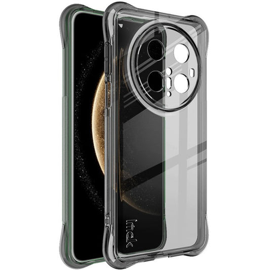 IMAK For Huawei Mate 70 Pro+ / Mate 70 Pro Case TPU Phone Cover Airbag Shockproof Protection - Transparent Black