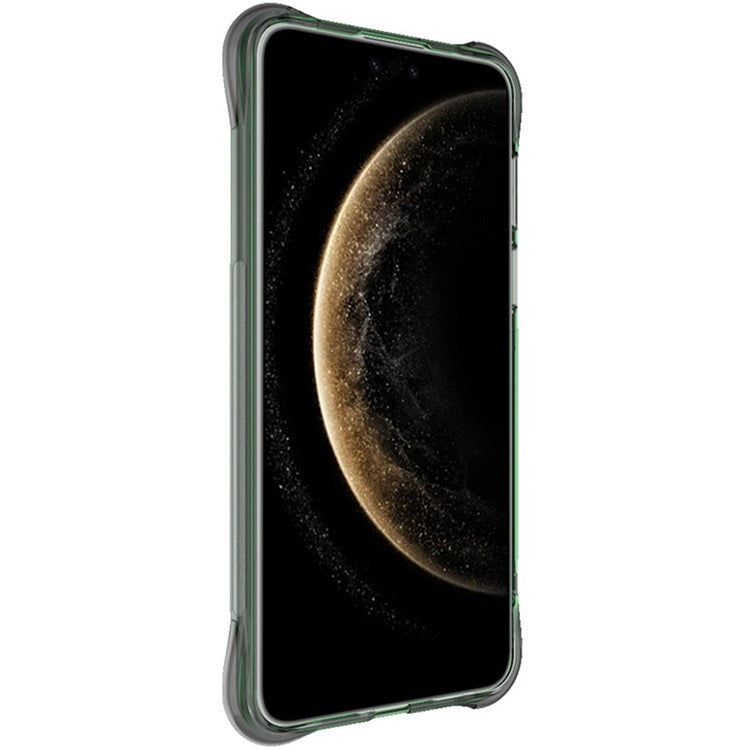 IMAK For Huawei Mate 70 Pro+ / Mate 70 Pro Case TPU Phone Cover Airbag Shockproof Protection - Transparent Black