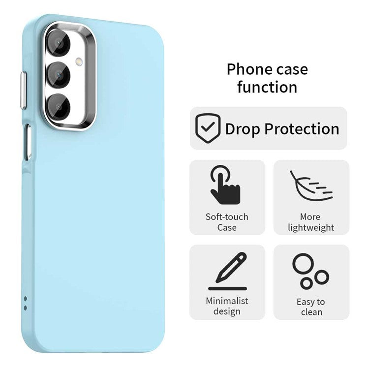 For Samsung Galaxy A35 5G Case TPU + TPE Anti Drop Protection Phone Cover - Blue
