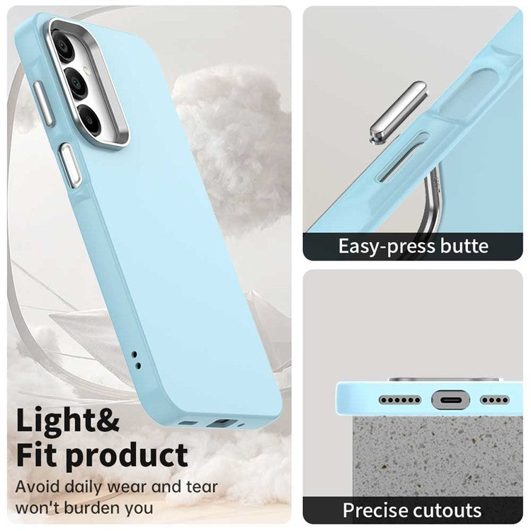 For Samsung Galaxy A35 5G Case TPU + TPE Anti Drop Protection Phone Cover - Blue