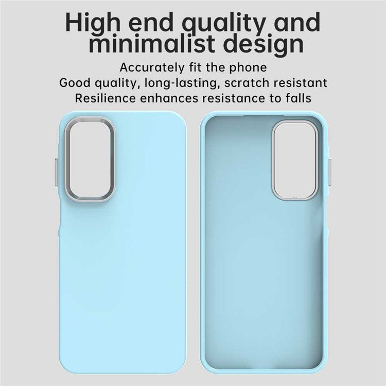 For Samsung Galaxy A35 5G Case TPU + TPE Anti Drop Protection Phone Cover - Blue
