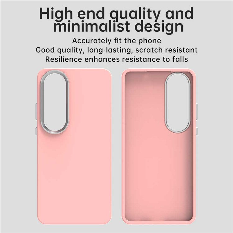 For OnePlus Nord CE4 Lite 5G / Oppo K12x 5G (China) Case TPU + TPE Anti Drop Protection Phone Cover - Pink