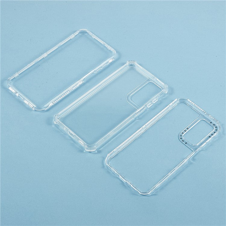 For Samsung Galaxy A36 5G / A56 5G Crystal Clear Case 3 in 1 Shockproof PC + TPU Phone Cover