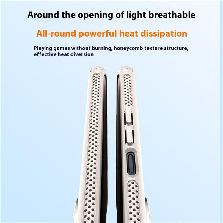 For Huawei Mate 70 Pro / Mate 70 Pro+ Case Compatible with MagSafe Kickstand TPU PC Heat Dissipation Phone Cover - Black