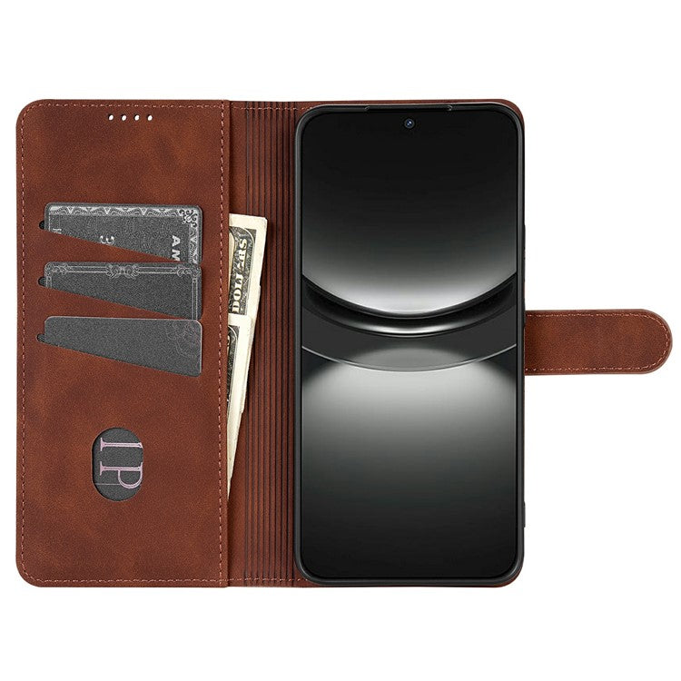 AZNS For Samsung Galaxy A26 5G Case PU Leather Wallet Phone Cover - Brown