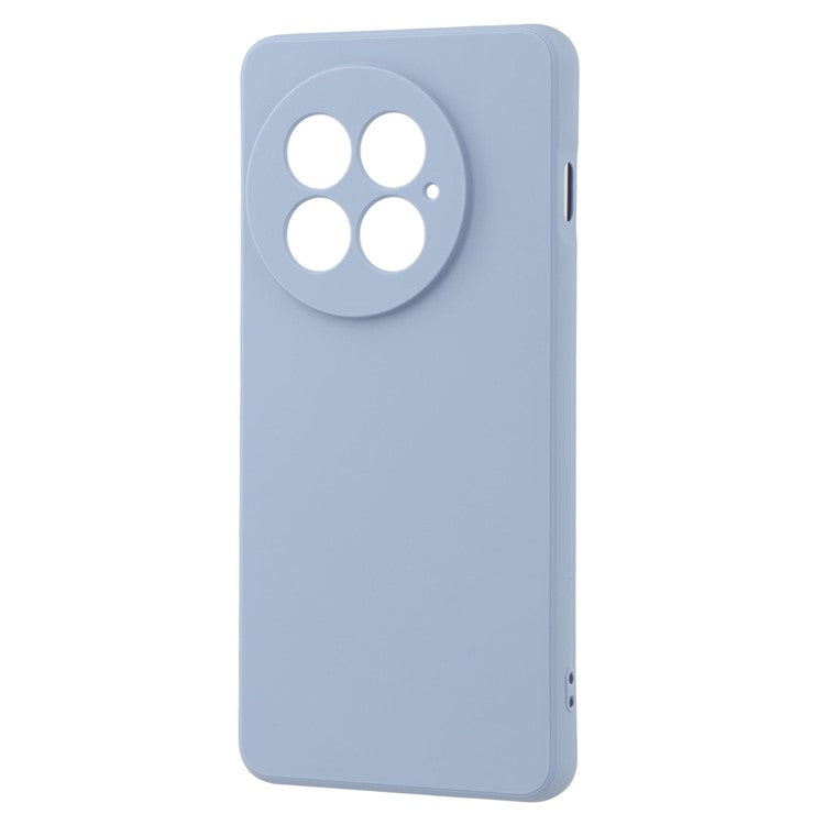 For OnePlus 13 Case Precise Cutouts Straight Edge TPU Shockproof Phone Cover - Lavender Grey